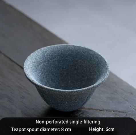 Ceramic Tea Strainer, Multifunctional Coffee Filter Cup, Microporous, Reusable, Ceramic Filter for Brewing Tea and Coffee