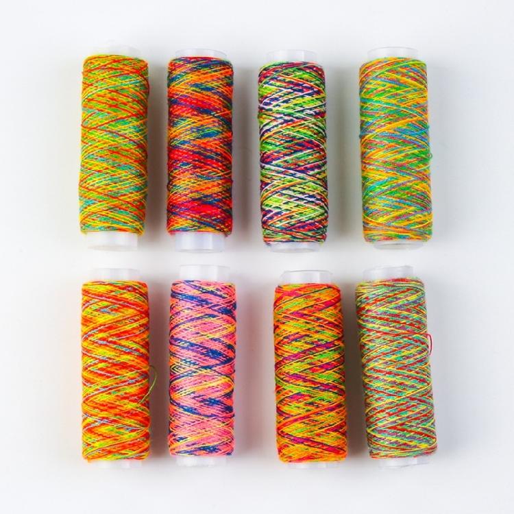 55 Yards Per Color Polyester Thread Sewing Thread for Hand and Machine Sewing