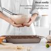 1Pcs Brownie Pan Bread Cake Pans Baking Dishes Non-Stick Bakeware Square Lattice Chocolate Dessert Cake Mold Kitchen Baking Pan