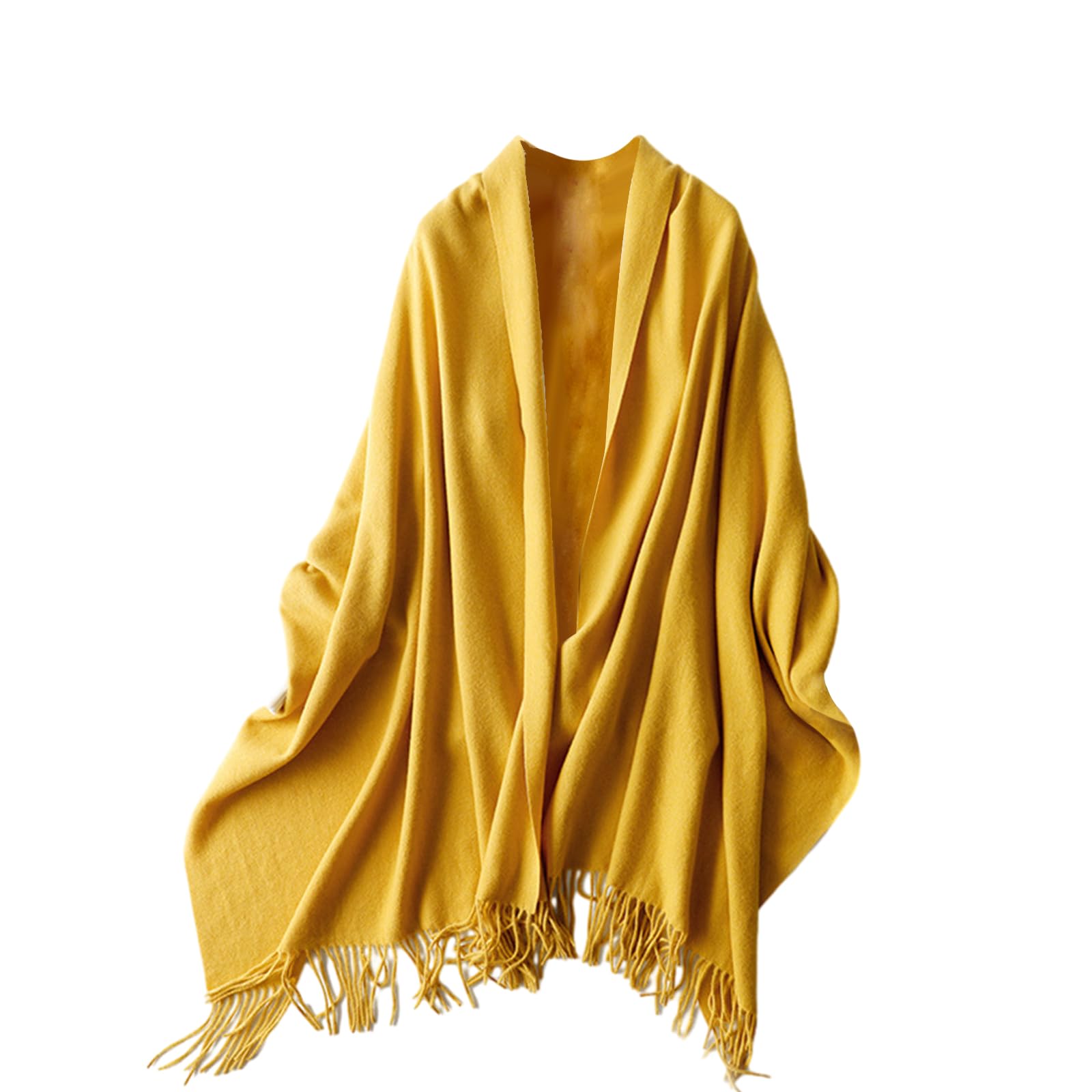 [Freelivi] Women s Scarf, Oversized Stole, Thick, Solid Color, Warm