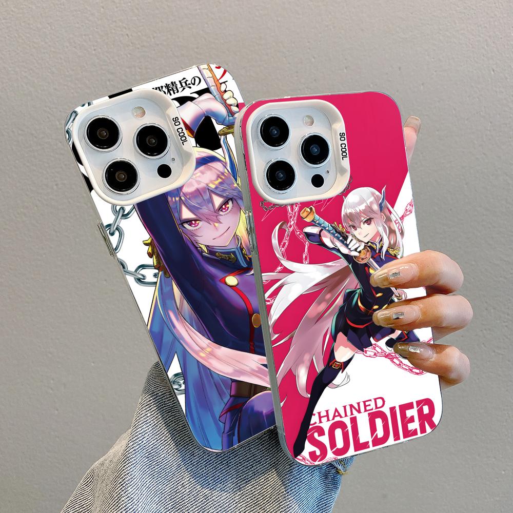 Mato seihei no slave Uzen Kyouka Telefoonhoesje voor iPhone 17 16 15 14 13 12 11 X XR XS 8 7 Air Pro Max Plus Wit Transparante Cover