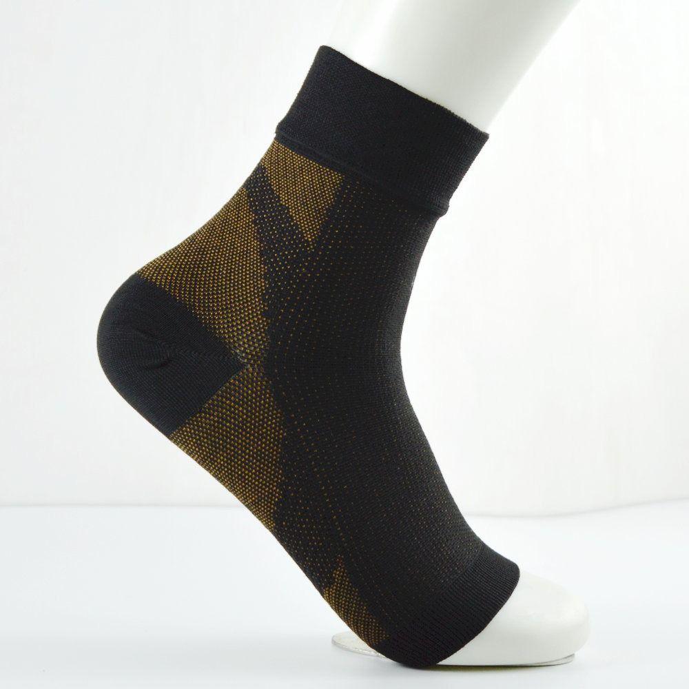 Foot Protection Soothe Relief Compression Socks Nylon Compression Ankle Socks  Sports