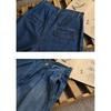 Nostalgic Jeans, Retro High Waisted Slimming Fashion Women's Wide Leg Pants, Loose Casual Pants, Denim Pants