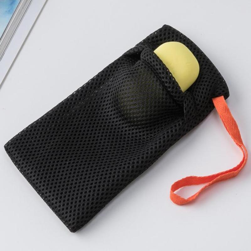 1 Pieza Red Espumosa Limpiadora para Baño Cuadrada/Ovalada de Doble Cara Bolsa para Jabón Esponjas Exfoliantes para el Cuerpo Bolsillo de Malla para Jabón para Baño