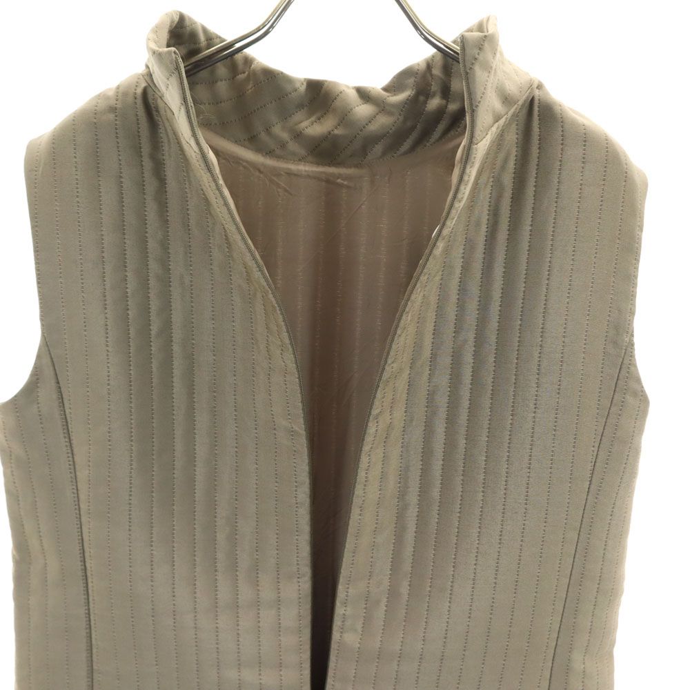 MAX MARA made in Italy No sleeve one piece 42 khaki Back zip Women Used