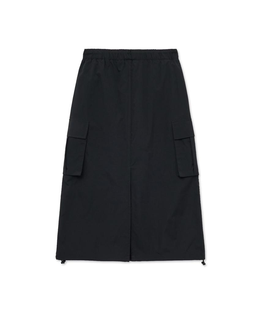 The Saturday Evening Post Parachute Skirt_Black