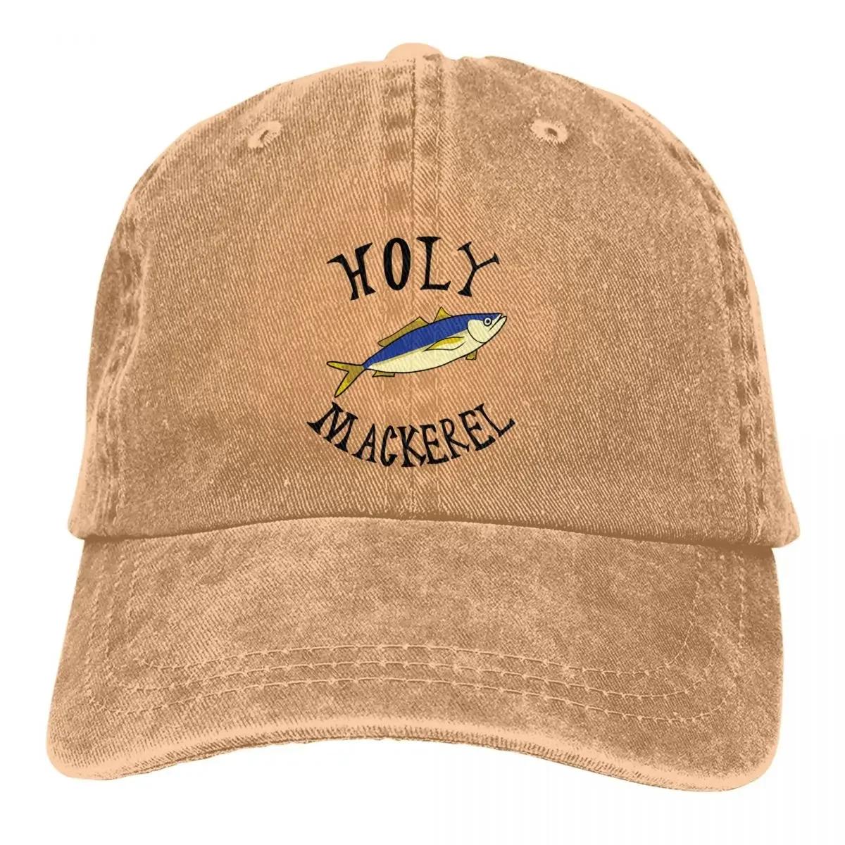 

Summer Cap Sun Visor Holy Mackerel Classic Hip Hop Caps Timmy Game Cowboy Hat Peaked Trucker Dad Hats Adjustable