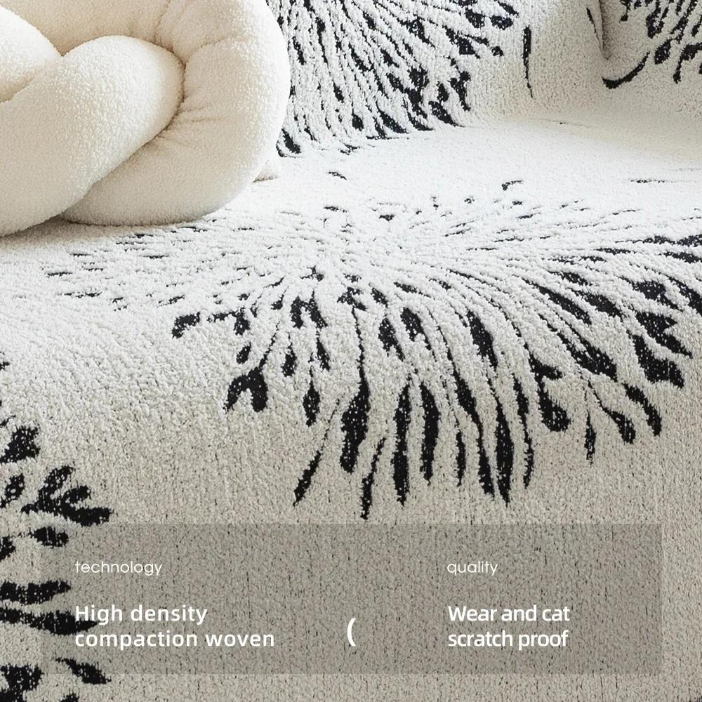Fireworks Sofa Cover Chenille Sofa Blanket Modern Living Room Decoration Sofas Towel Universal Sofas Cover Fundas Para Sillones
