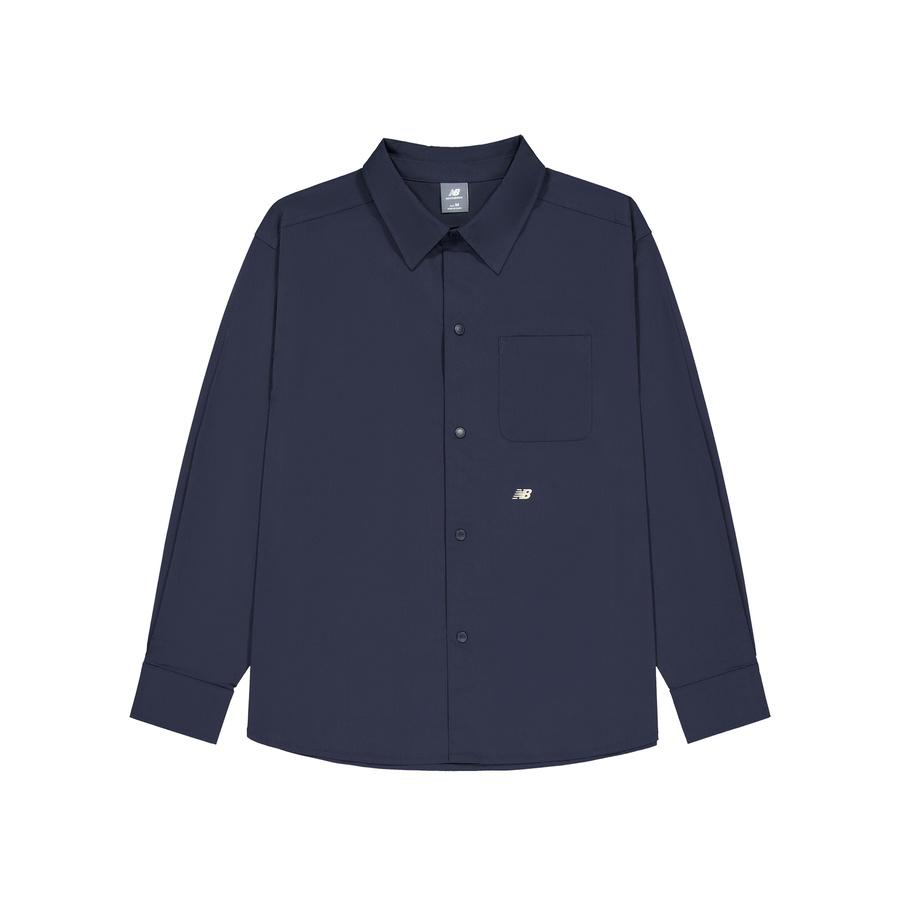 New Balance Shirt Men s Navy Blue AMJ43300-ECL L