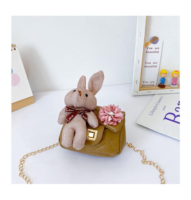 Mini Childrens Fashion Bunny Backpack With Zipper Pocket For Casual Wear