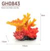 Coral Reef Aquarium Decorations - Resin Fish Tank Ornaments for Micro Landscapes