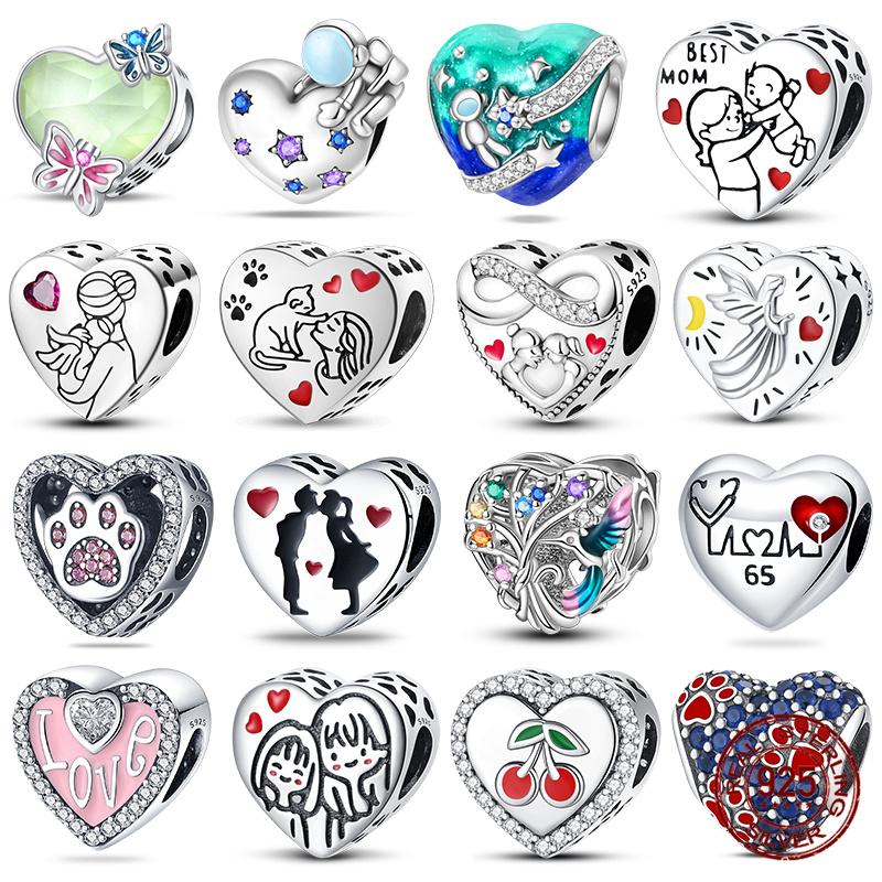 100 Copper Love Angel Blessing Charm Bead Charms Compatible With Authentic Bracelets Do It Yourself Jewellery Making Ideal For Women Gift