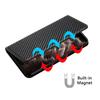 Carbon Fiber Flip Case For iPhone 16E 16 15 14 13 12 11 Pro XR 10 XS Max X 8 7 Plus Card Holder Phone Cover Magnetic Flip Wallet
