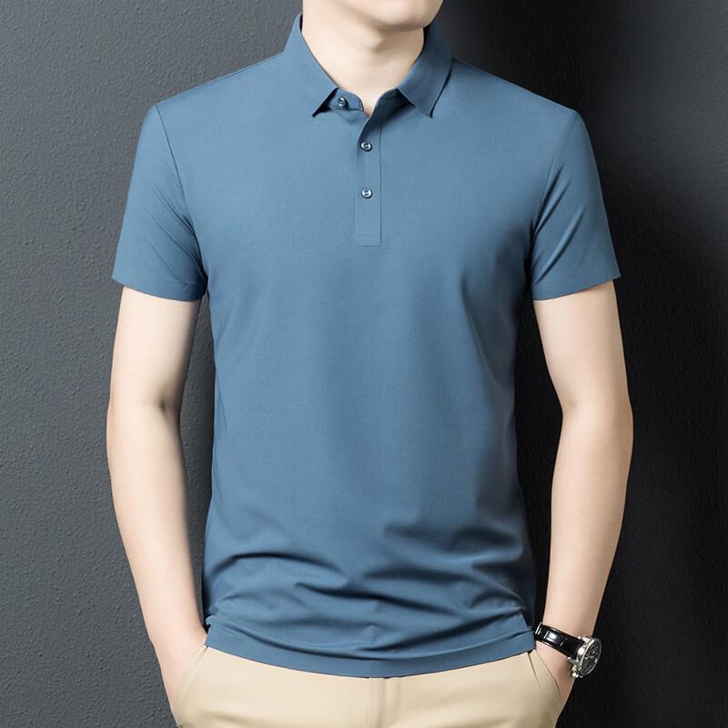 Yiliteng Men's Short-Sleeve Polo Shirt