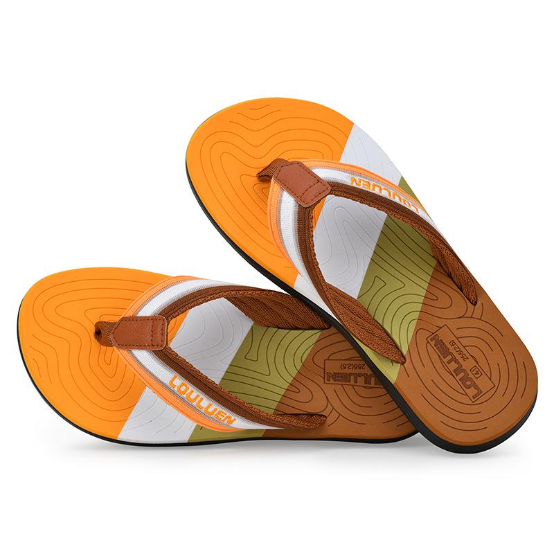 

Новые пляжные шлепанцы мужские летние нескользящие шлепанцы повседневные сандалии мужские сандалии модная мужская обувь 45
