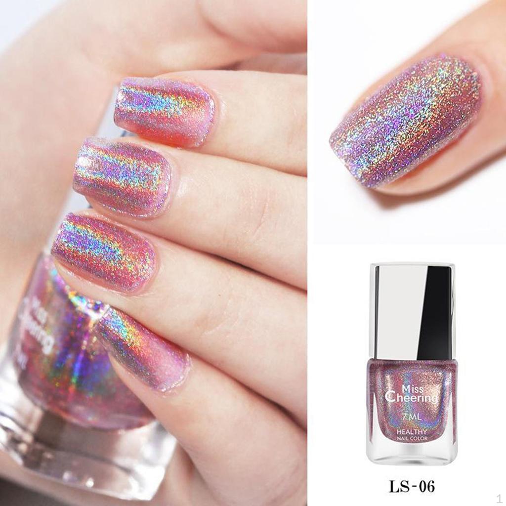 7ml Glitter Cosmetic Nail Pigment easy to use and Clean