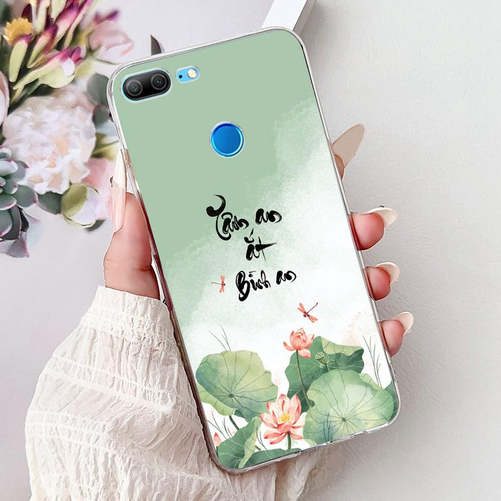 Clear For Honor 9 Lite Case Cute Cat Fashion Flowers Funny Painted Back Cover For Honor 9Lite Phone Case LLD-L21 LLD-L31 LLD-L11