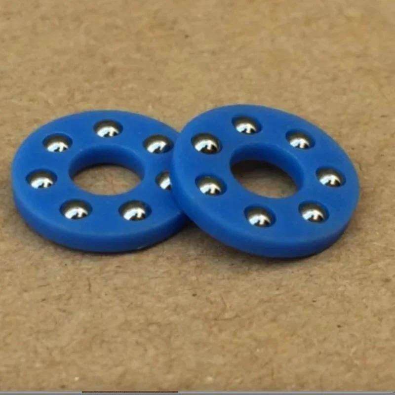 

2 шт. Zt Ножовий підшипник Шайба Інструменти DIY Сталева кулька Упорний підшипник Захист від скловолокна Аксесуари для складних ножів 12.6x5.1x2.381mm