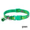 Multi-Color Adjustable Pet Collar with Bell for Cats and Dogs - New Fashion Paw Print Design