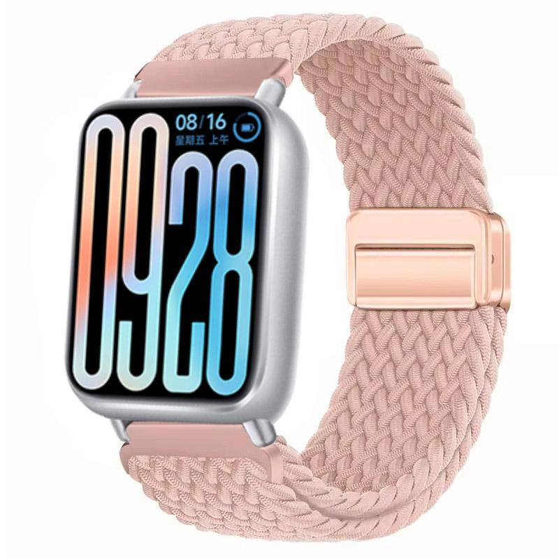 

Nylon Strap for Xiaomi Band 8Pro/9Pro Braided Magnetic Buckle Breathable Adjustable Wristband for Redmi Watch 5-4 Watchband Belt Mi Band 8-9 Pro