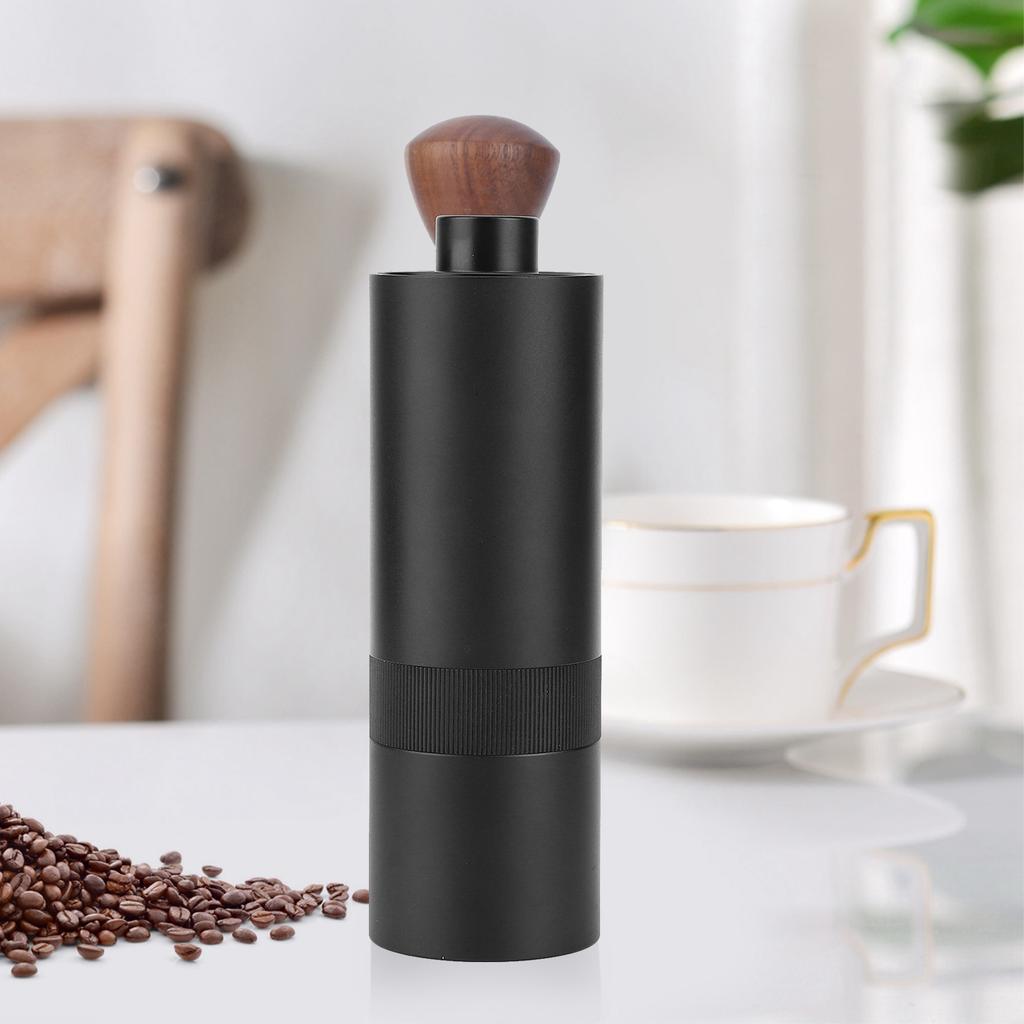 Tragbare manuelle Kaffeemühle Einstellbare Kaffeebohnenmühle Mahlmaschine Haushalt Küche