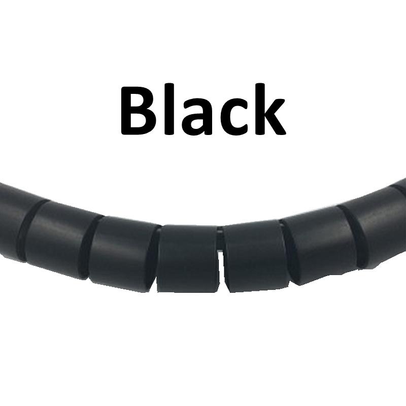1/3/5/10 Meter 8/12/16/22/28/32/42mm Line Flexible Spiral Cable Organizer Storage Pipe Cord Protector Management Cable PE Tube