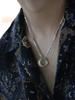Truepenny Tru-N433 Gold & Silver Ring Necklace