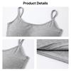 Women's Slim Fit Camisole Tank Top, Basic Sleeveless Cami, Casual Stretchy Vest for Daily Wear