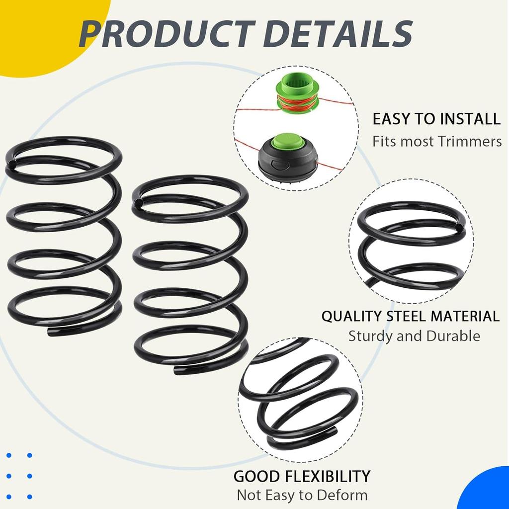 THTEN 3660582001 Replacement Spring Compatible with EGO AH1300 AH1520 AH1530 AH1531 Trimmer Head ST1500 ST15000-S ST1500F ST1500SF ST1510S ST1510T
