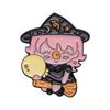 Cartoon Character Adorable Brooch Magical Elf Charming Alloy Pin For Bags Accessories And