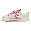 Converse Star Player 76 Comfortable Versatile Slip-Resistant Durable Low-Top Skate Shoes Unisex Sneakers Light-Red A13345C