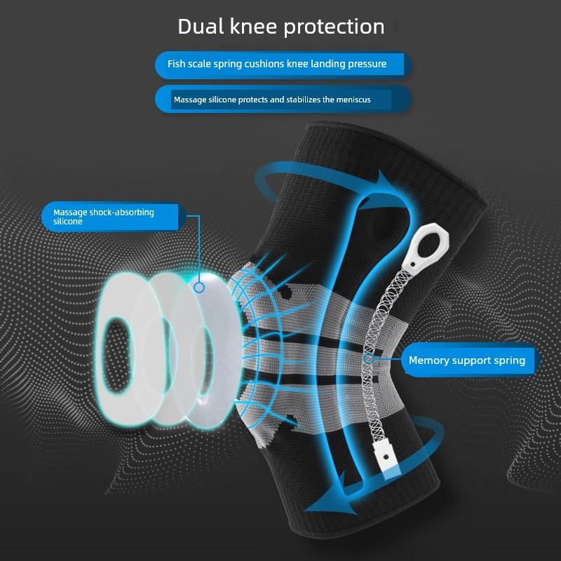 Basketball Sports Kneecaps Professional Equipment Men's and Women's Menisci Joint Running Knee Protective Sleeve Training Leggings