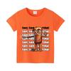 Italian Brainrot Color T-shirt Summer Short Sleeved Boys' Cute Clothes Children's Anime Top Cartoon Digital T-shirt Gift