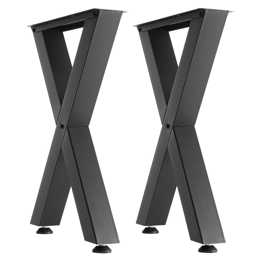 Table Legs, 750 X 600 Mm (H X W) Steel Furniture Legs, Modular Design, Easy Assembly, 1000 Kg Max Load Heavy Duty, for Home Office Desk, Coffee Dinner