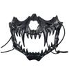 Japanese Halloween Anime Half Face Mask Animal Skeleton Mask Dragon God Skeleton Cosplay