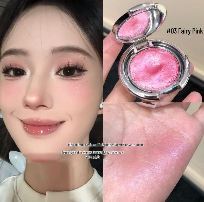 HERORANGE Переплетенный Хайлайтер-Крем с Блеском Из Дробленых Алмазов для Трехмерного Осветления Зоны Под Глазами и Контуринга.