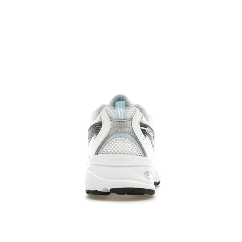 New Balance 530 White Light Chrome Blue Unisex Sneakers Dark-Arctic-Grey MR530RA