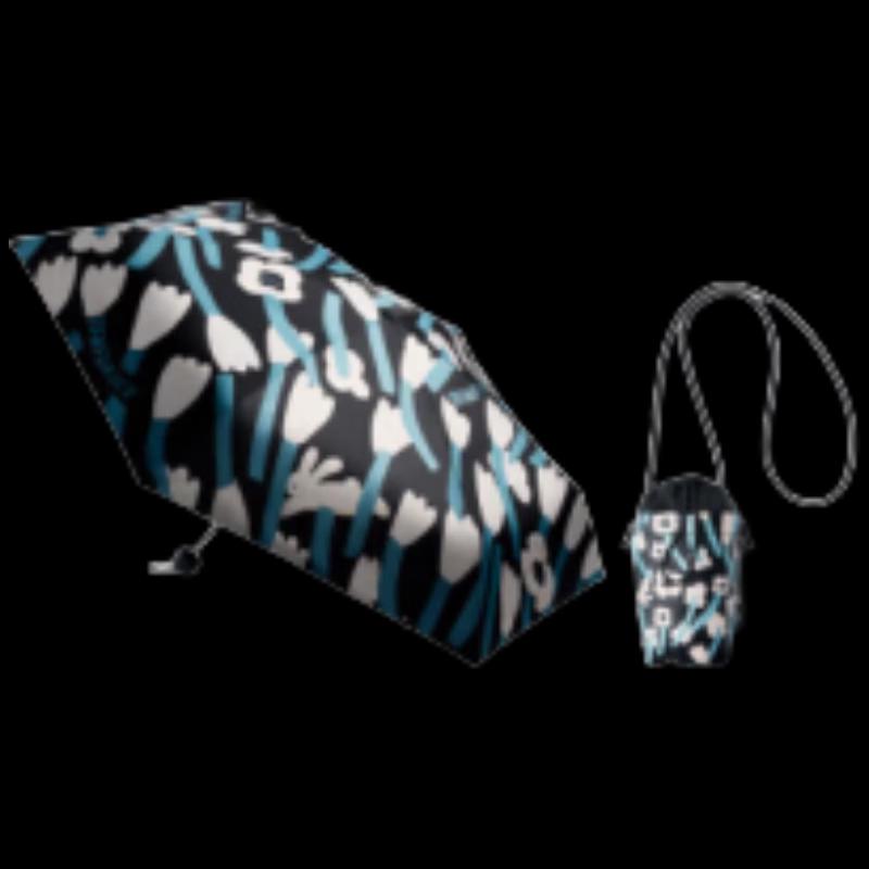 Banana Umbrella UV Protection Five-Fold Automatic Sun/Rain Umbrella - BM526 Wild Flower