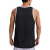 Under Armour Curry China Tour Series Mesh Basketball Sports Breathable Sleeveless Vest Men Tops Black 6001844-001