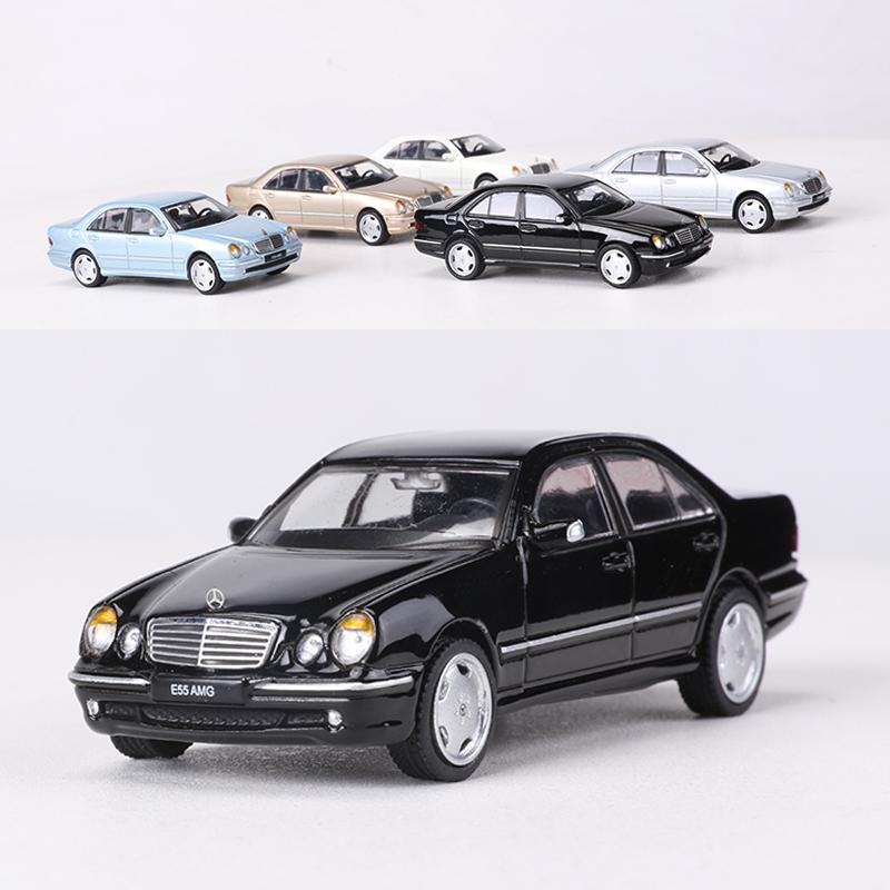 LNV2 1:64 Benz E55 AMG Alloy Car Diecasts & Toy Vehicles Car Model Miniature Scale Model Car For Children