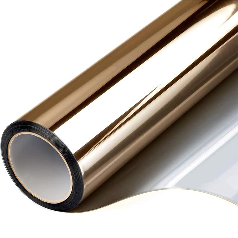 Silver Transparent Sunscreen Film Vinyl Self-Adhesive One Way Mirror Pet Uv-Proof Drop-Shipping Daytime Private Glass Sticker Quality
