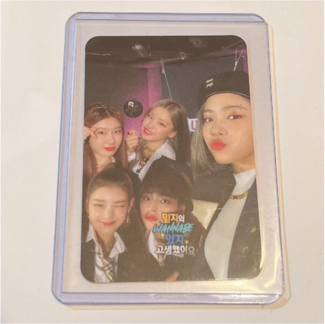 [Б/У] ITZY Wannabe Mwave meet&greet выигрышная фотокарточка