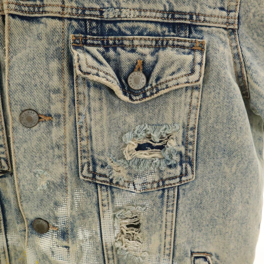 ZARA Denim Jacket S Blue Men's Used