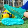 Men's Large-scale Football Shoes Long Nail Anti-slip/ Wear-resistant TPR Artificial Corthop Outdoor Children's Football Shoes