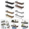 Estanterías de Pared Ahorradoras de Espacio Soporte Estante Estanterías de Pared Contemporáneas para Organizar Baño Cocina y Espacios de Vida