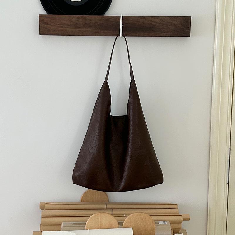 Trendy Extra-Large Women's Tote Bag - Autumn/Winter Korean Style, Versatile, Simple & Fashionable Shoulder Bag