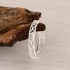Dainty Heart Cutout Silver Ring, 925 Sterling Silver Stacking Band, Delicate Romantic Ring, Minimalist Everyday Ring, Gift for Women