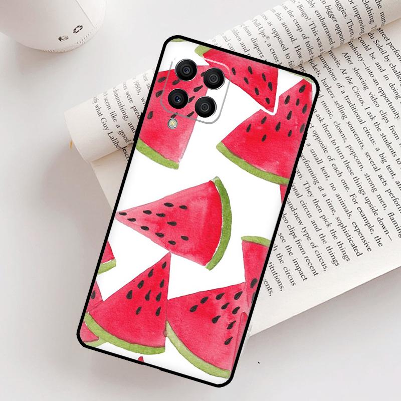 Cute Summer Fruit Watermelon Case For Samsung Galaxy M31 M11 M14 M34 M54 M12 M32 M52 M15 M13 M06 M16 M36 M56 M53 M35 M55