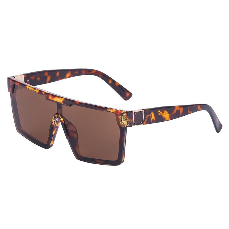 Sunglasses Women'S Sunglasses Women'S Integrated Large Frame Sunglasses Trendy Glasses Sunglasses