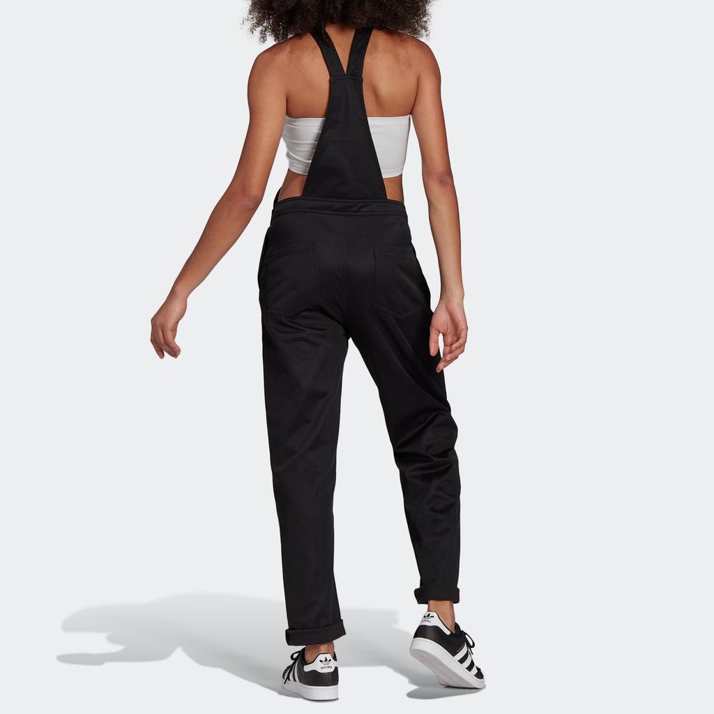 Adidas Originals R.Y.V. Džínové lacláče Jednobarevné Vintage Styl Overaly Dámské Lacláče Černé GN4261